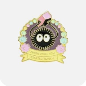 👀 Spirited Away Soot Sprite Anime Pin